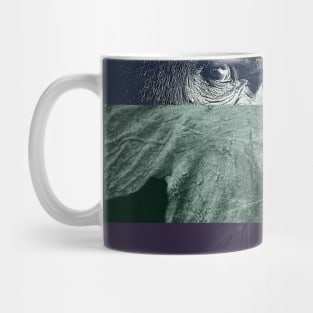 Vegan Herbivore Gorilla Elephant Rhino Collage Mug